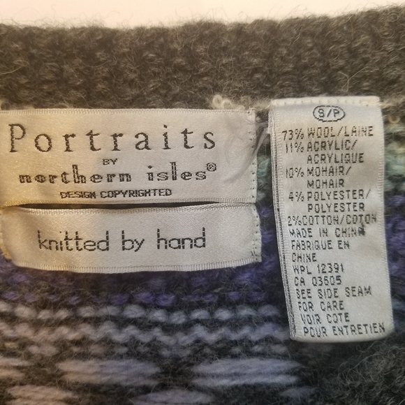 Northern Isles Wool Scottish Cardigan Sweater - Picture 14 of 16